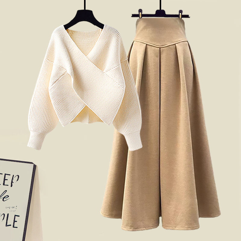 Autumn And Winter Western Style Fried Street Suit for Women