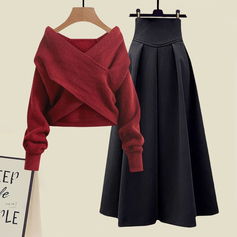Autumn And Winter Western Style Fried Street Suit for Women