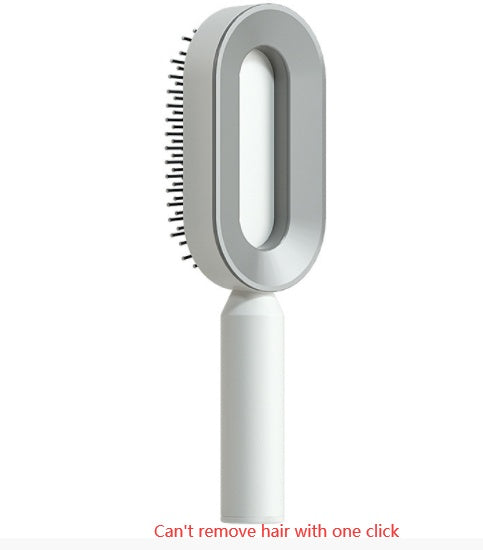 Self Cleaning Hair Brush For Women One-key Cleaning Hair Loss and Massage Scalp