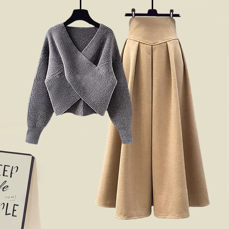 Autumn And Winter Western Style Fried Street Suit for Women