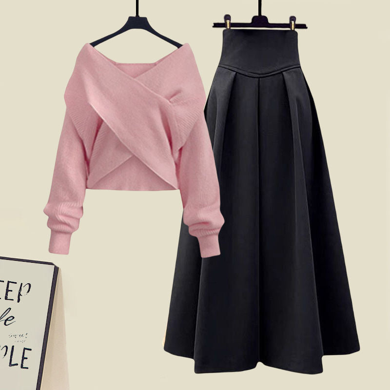 Autumn And Winter Western Style Fried Street Suit for Women