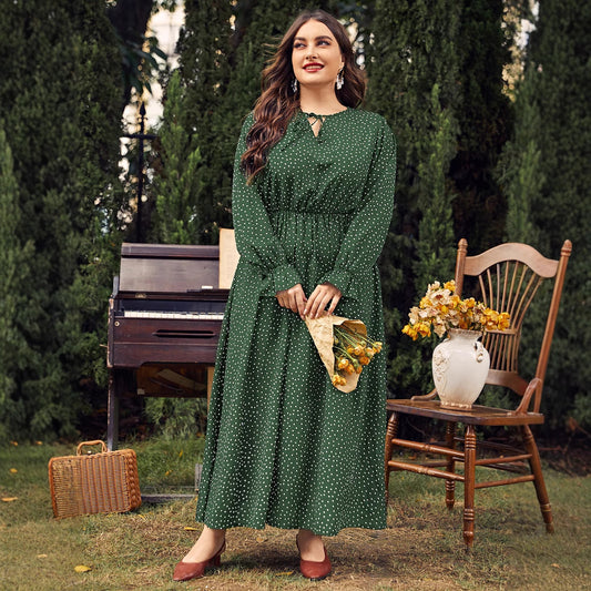 European And American Style Plus Size Women's Clothing Dress