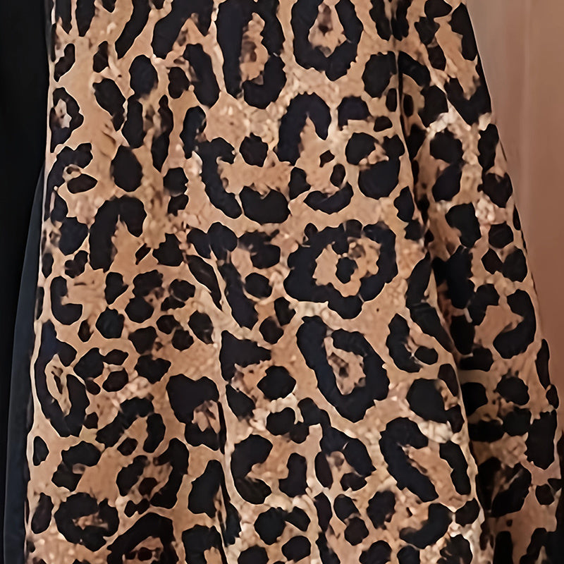 Womens Leopard Print Maxi Dresses
