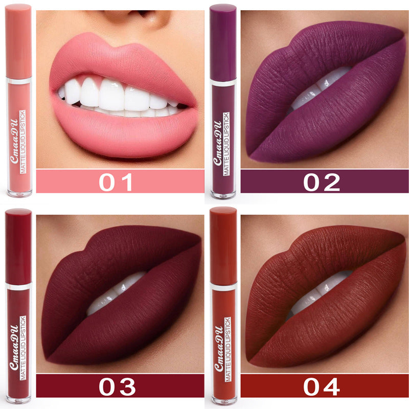 Women's  Non-stick Cup Waterproof Matte Lipstick