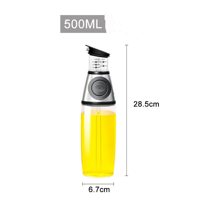 500ml Measurable Glass Bottle, Oil Bottle ,Soy Bottle Kitchenware