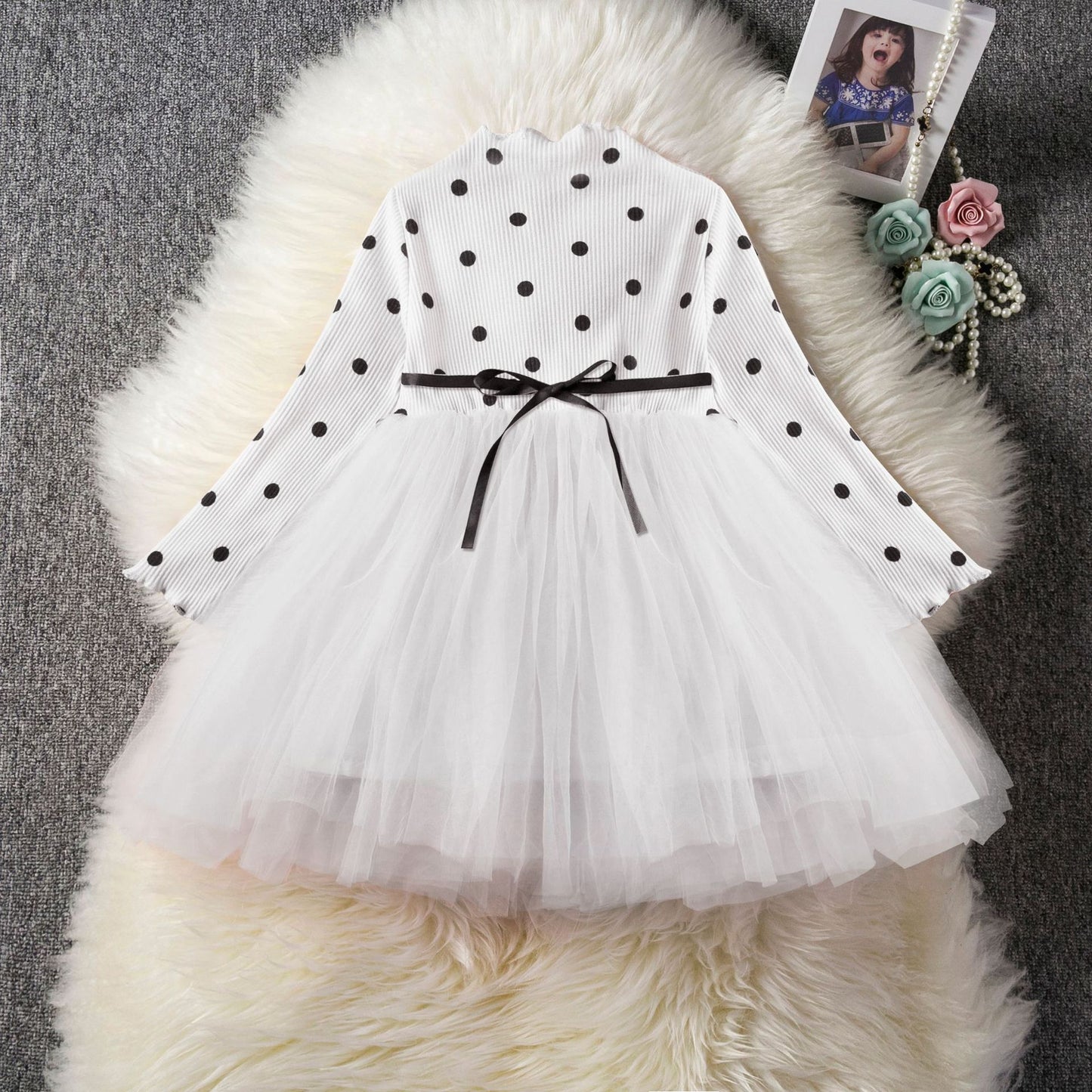 Baby Girls Spring Winter Long Sleeve Dresses