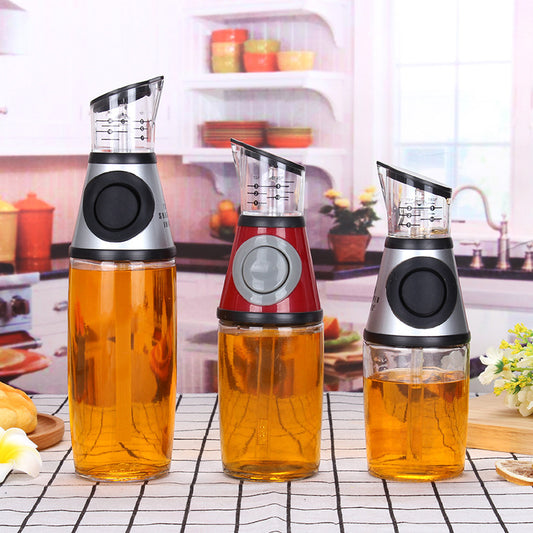 500ml Measurable Glass Bottle, Oil Bottle ,Soy Bottle Kitchenware