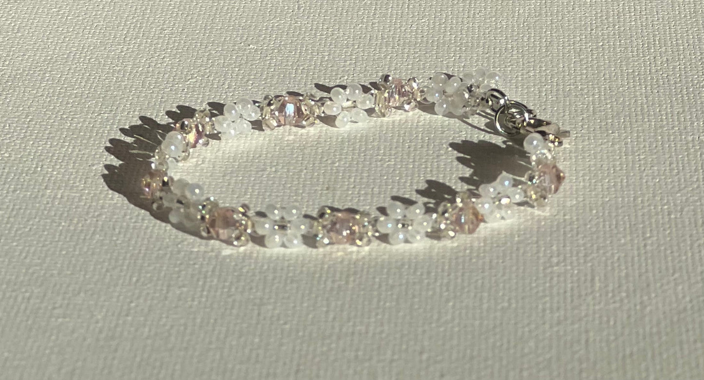 Vibrant Daisy Gemstone Bracelets