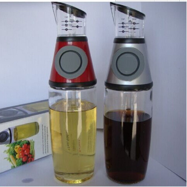 500ml Measurable Glass Bottle, Oil Bottle ,Soy Bottle Kitchenware