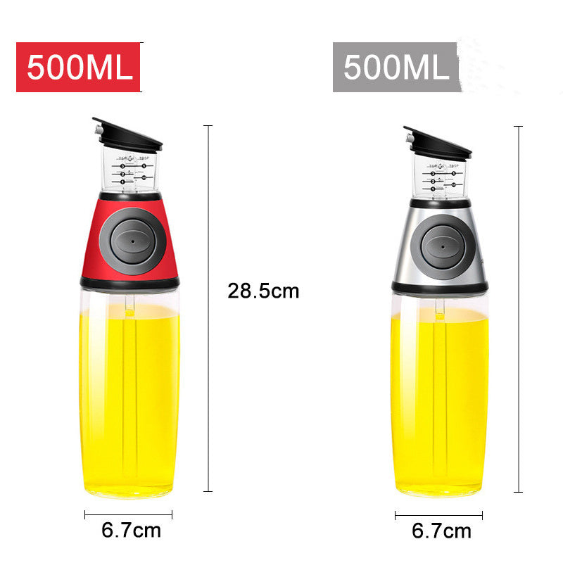 500ml Measurable Glass Bottle, Oil Bottle ,Soy Bottle Kitchenware