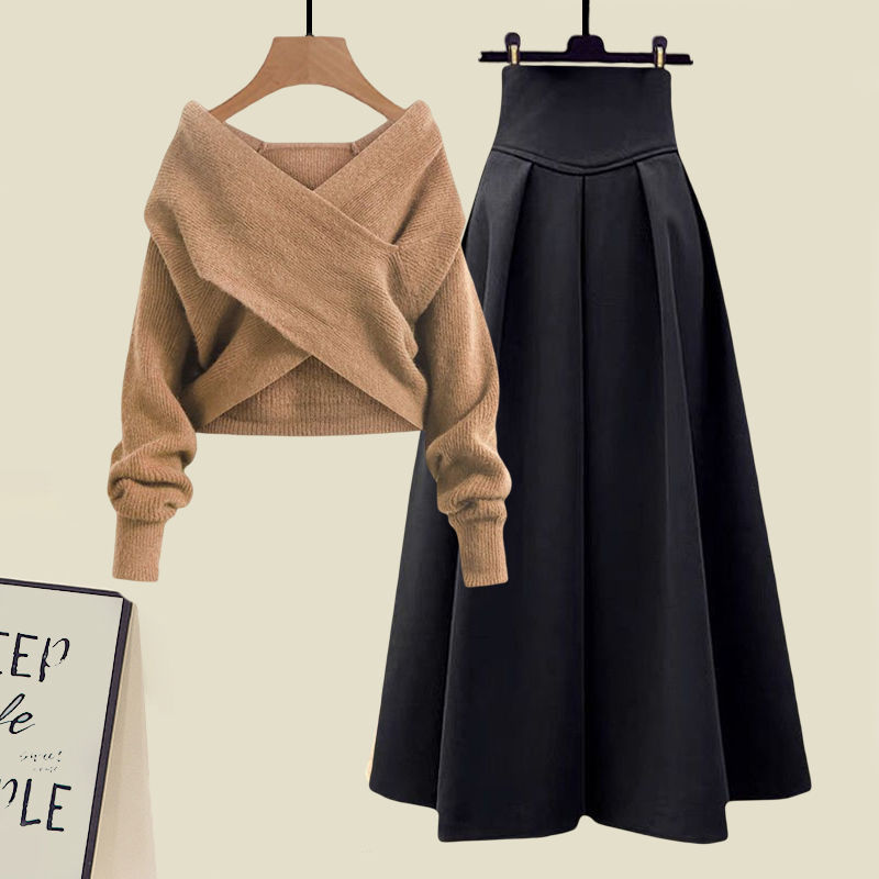 Autumn And Winter Western Style Fried Street Suit for  Women