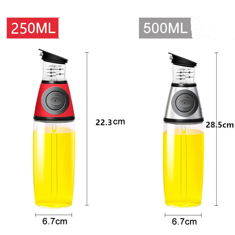 500ml Measurable Glass Bottle, Oil Bottle ,Soy Bottle Kitchenware