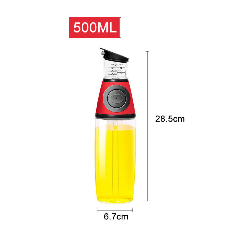 500ml Measurable Glass Bottle, Oil Bottle ,Soy Bottle Kitchenware