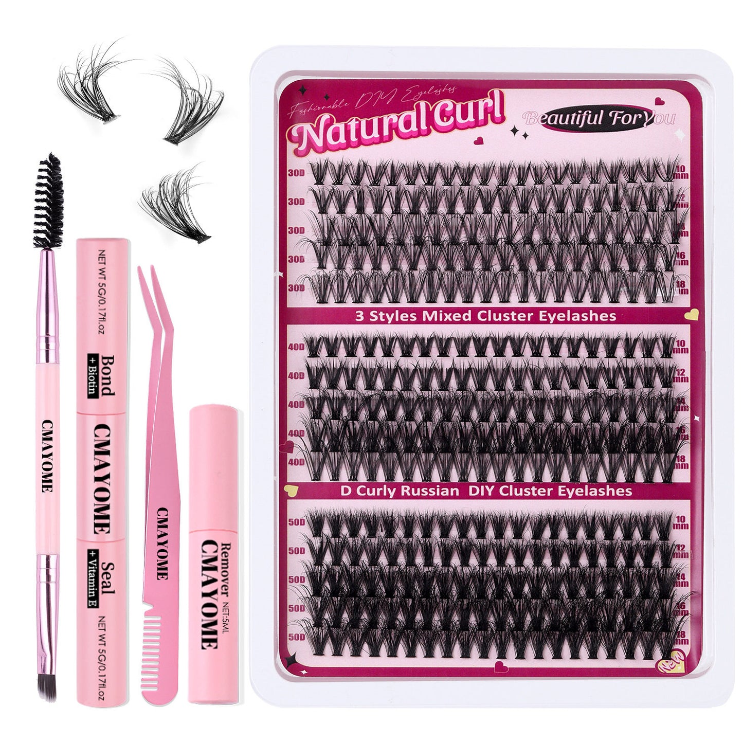 Eyelash extension kit