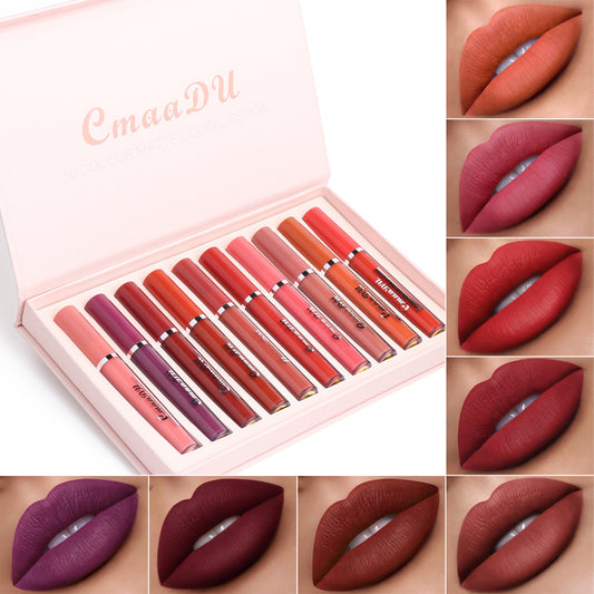 Women's  Non-stick Cup Waterproof Matte Lipstick