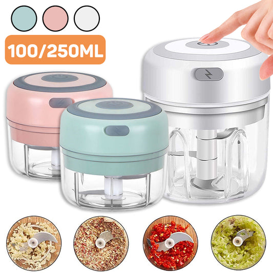 Mini Electric Garlic Chopper with USB Charging