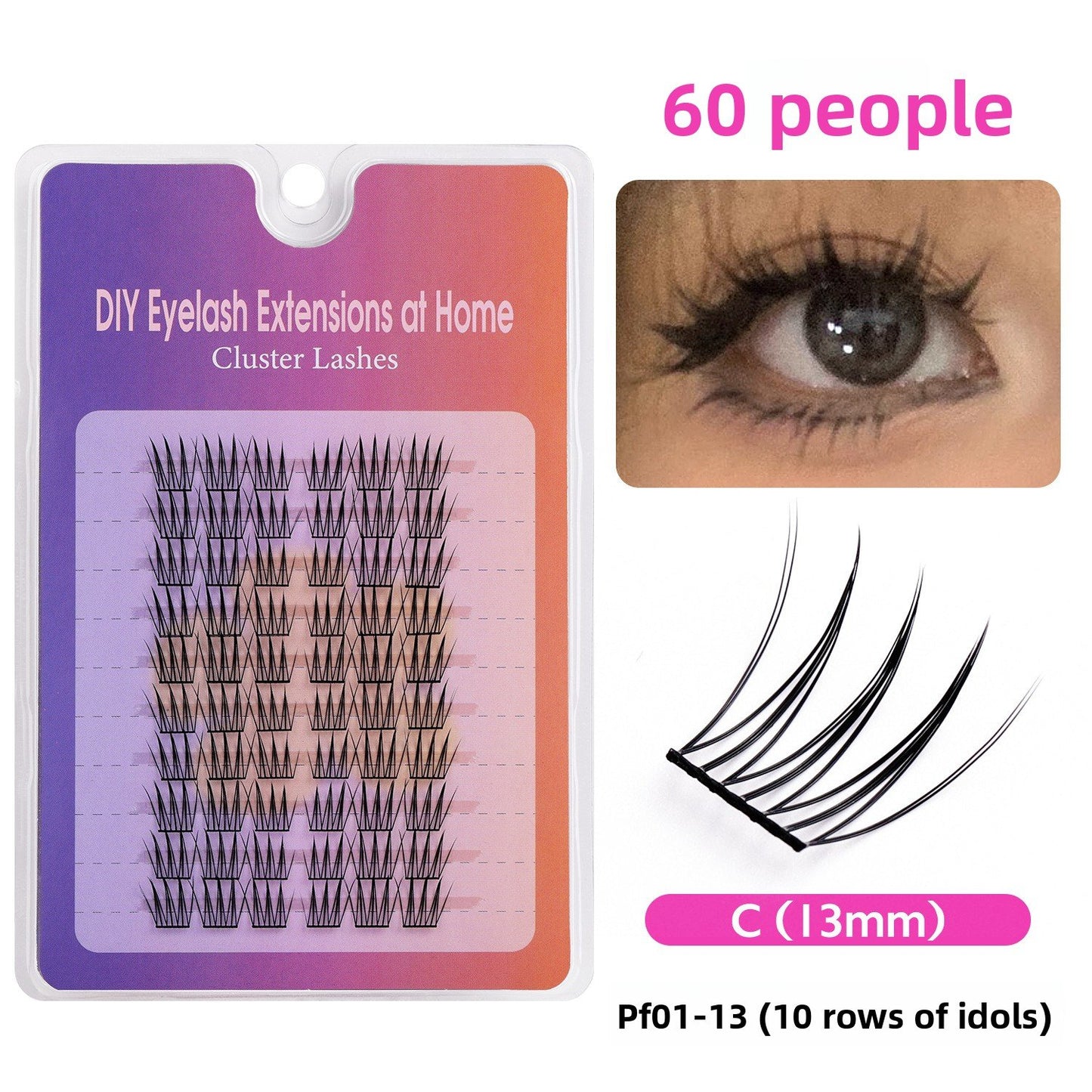 Natural Black Stem  Eyelashes