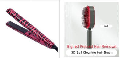 Self Cleaning Hair Brush For Women One-key Cleaning Hair Loss and  Massage Scalp