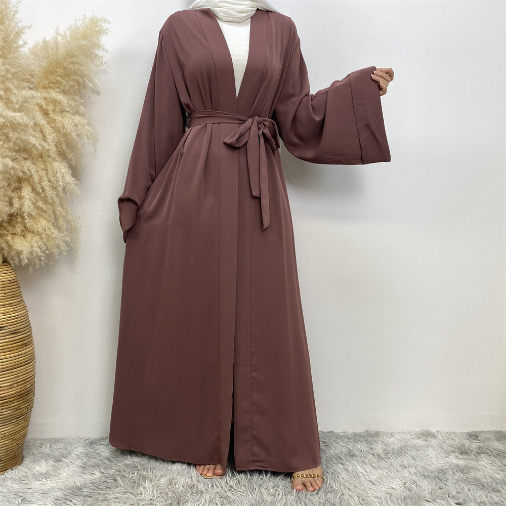 Cardigan dress with pockets