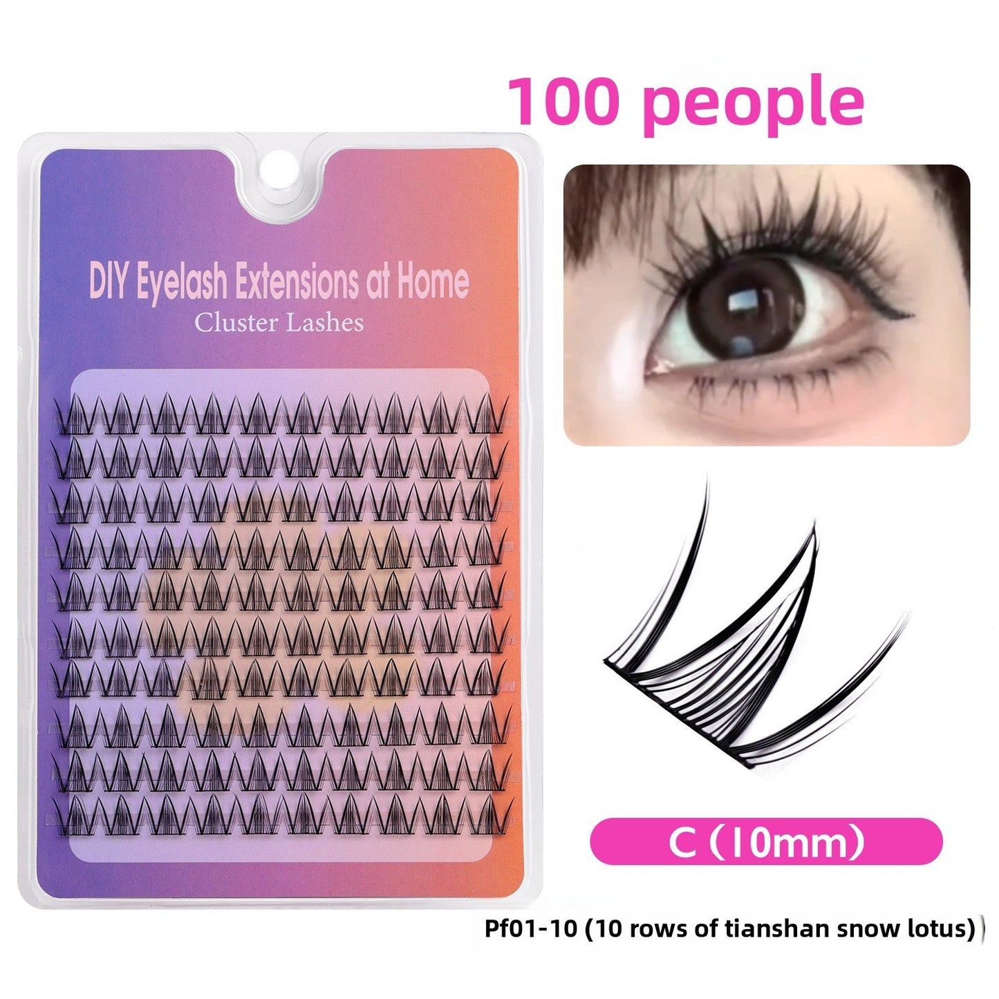 Natural Black Stem  Eyelashes