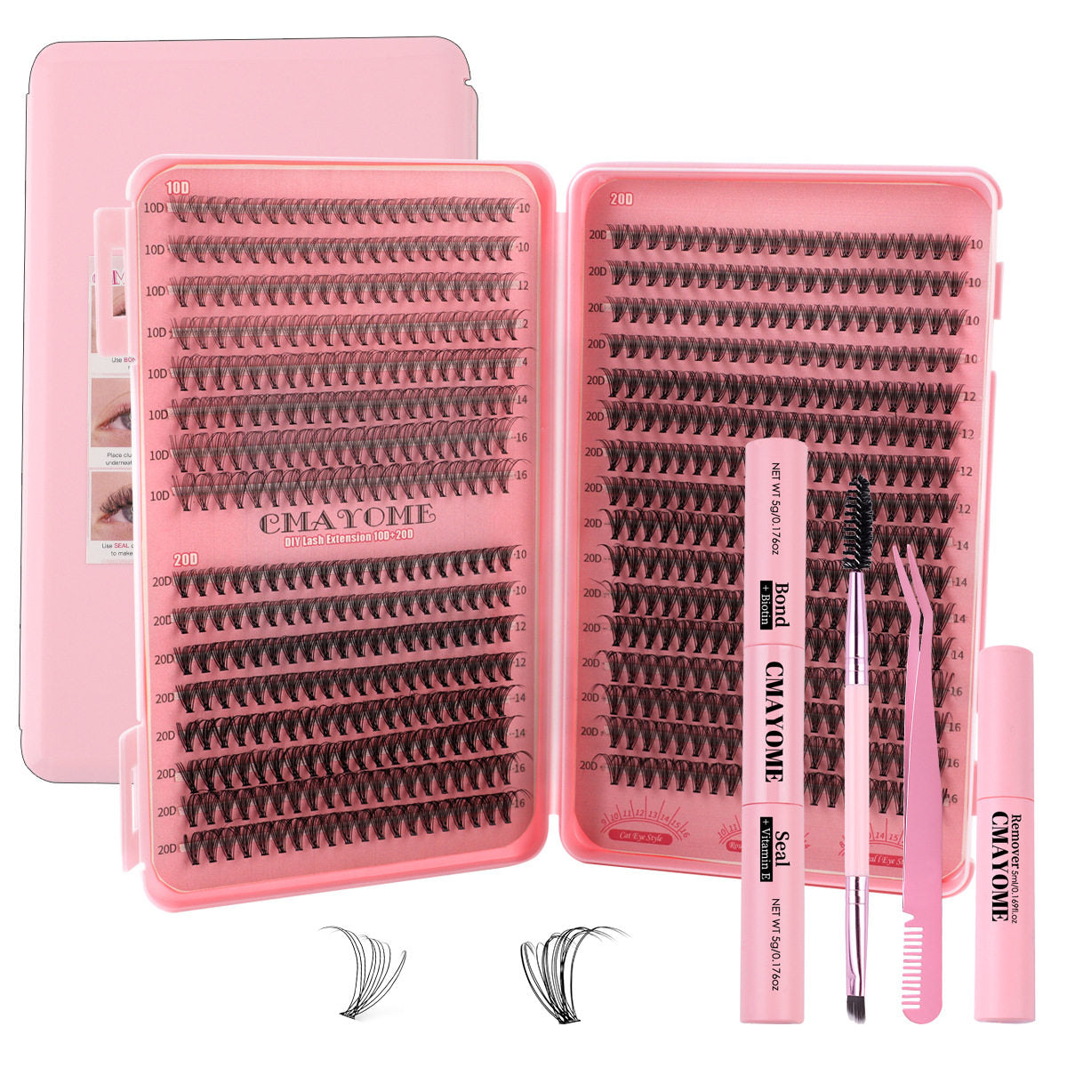 Eyelash extension kit
