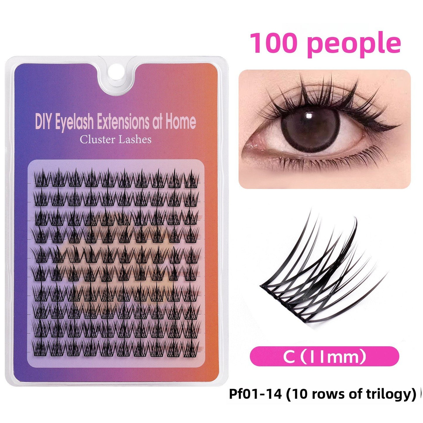 Natural Black Stem  Eyelashes