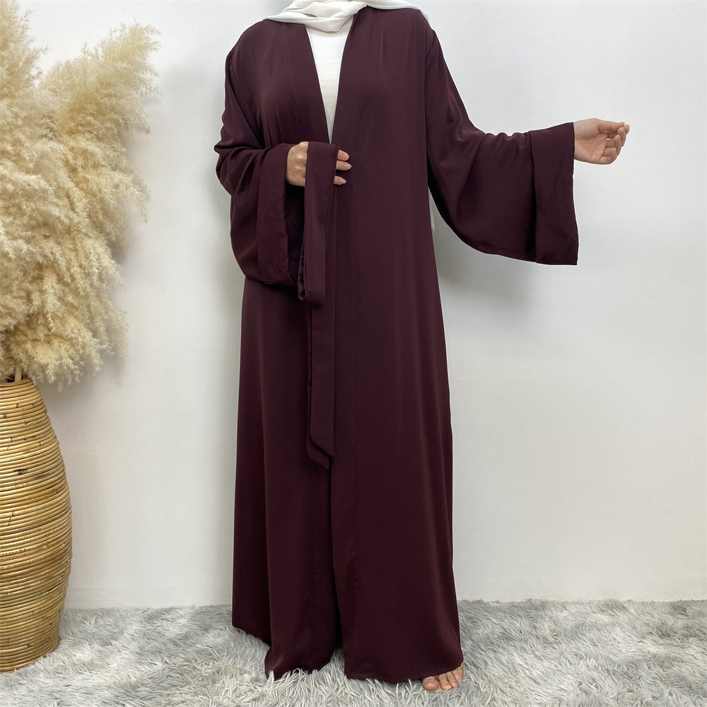 Cardigan dress with pockets