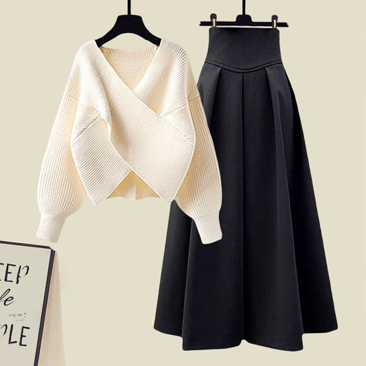 Autumn And Winter Western Style Fried Street Suit for  Women