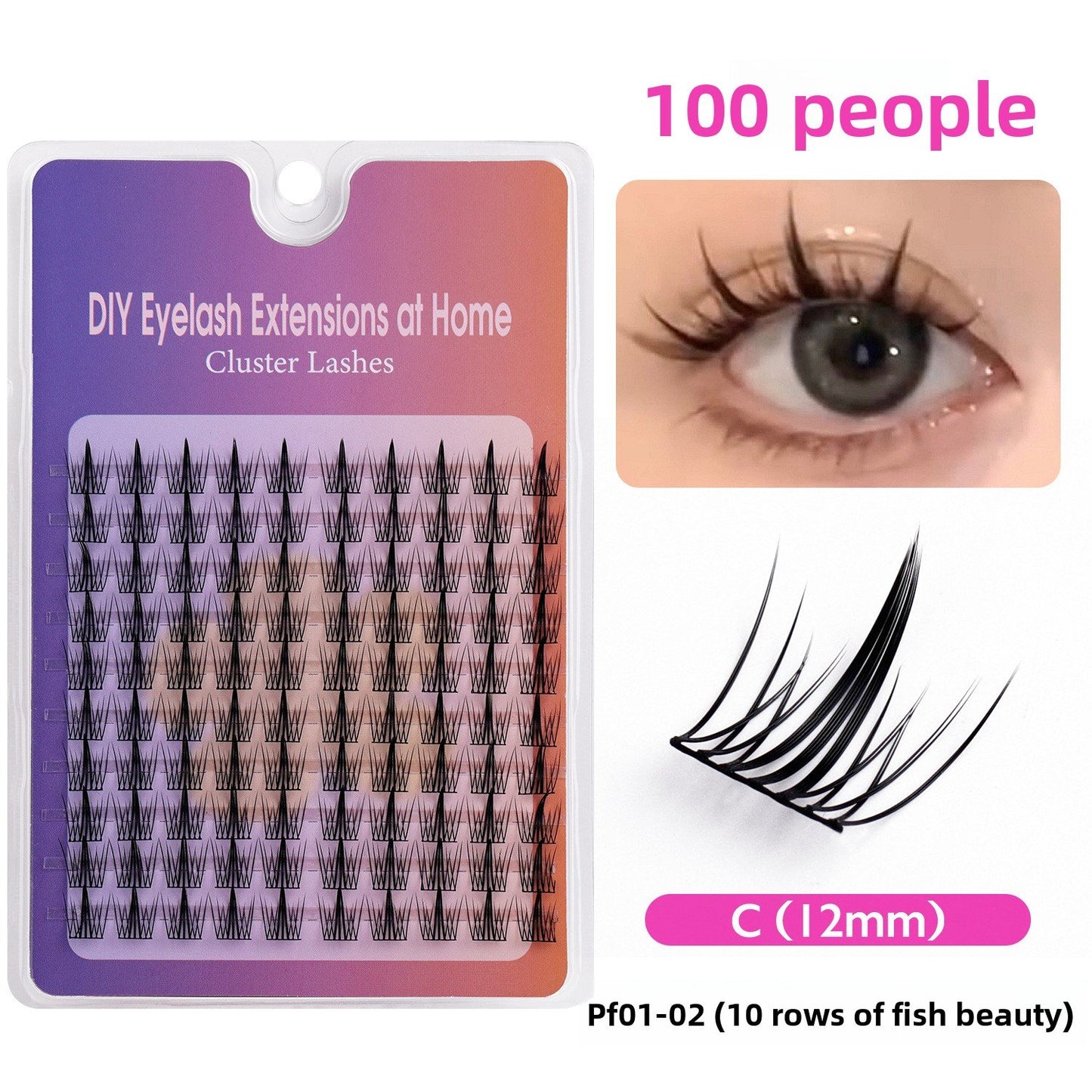 Natural Black Stem  Eyelashes