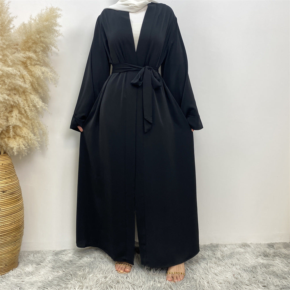 Cardigan dress with pockets