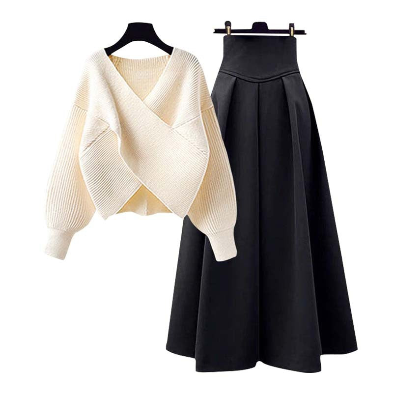 Autumn And Winter Western Style Fried Street Suit for  Women