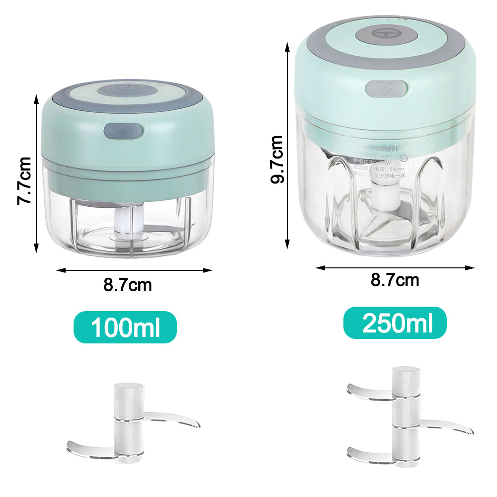 Mini Electric Garlic Chopper with USB Charging