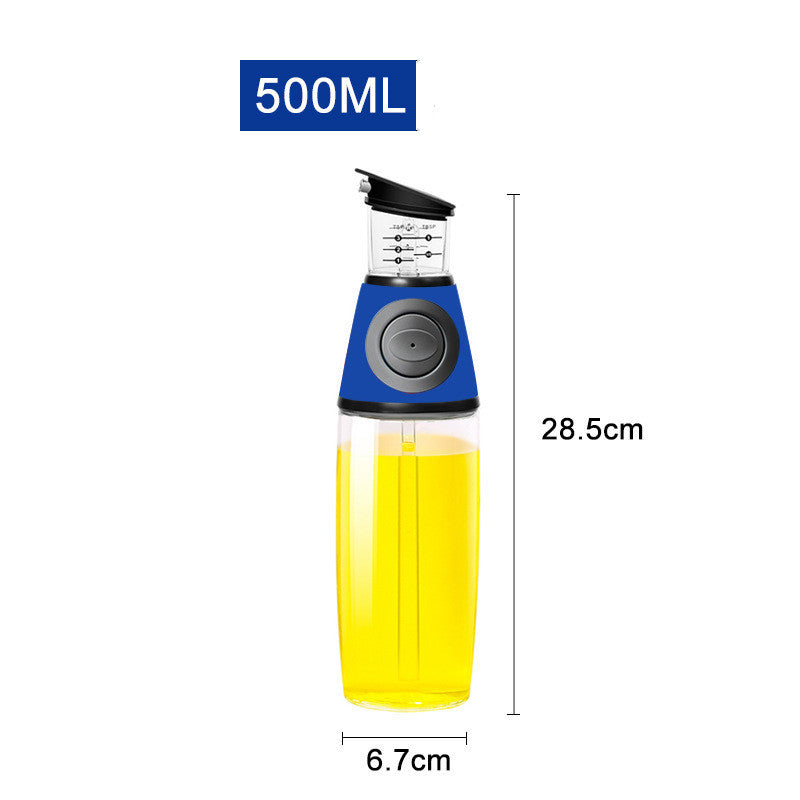 500ml Measurable Glass Bottle, Oil Bottle ,Soy Bottle Kitchenware