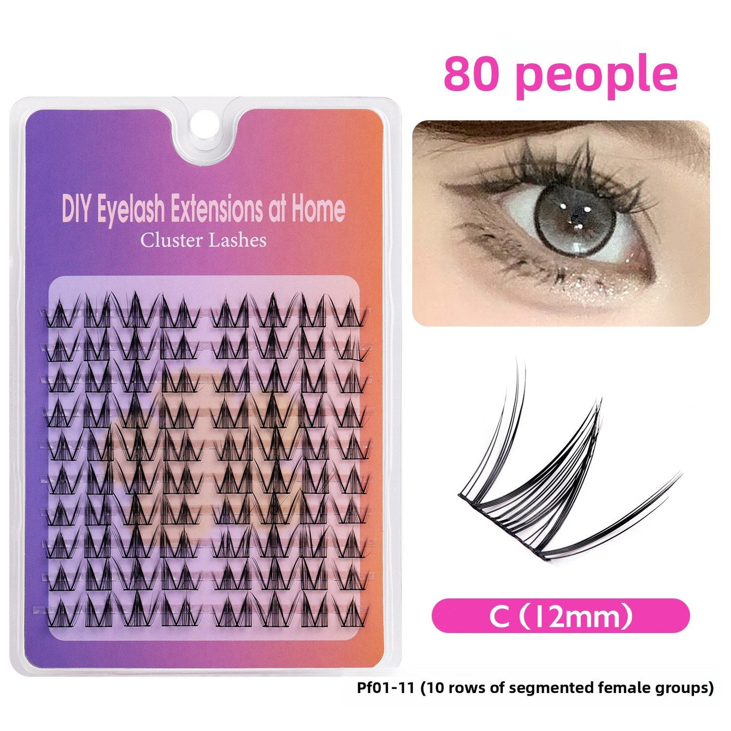 Natural Black Stem  Eyelashes