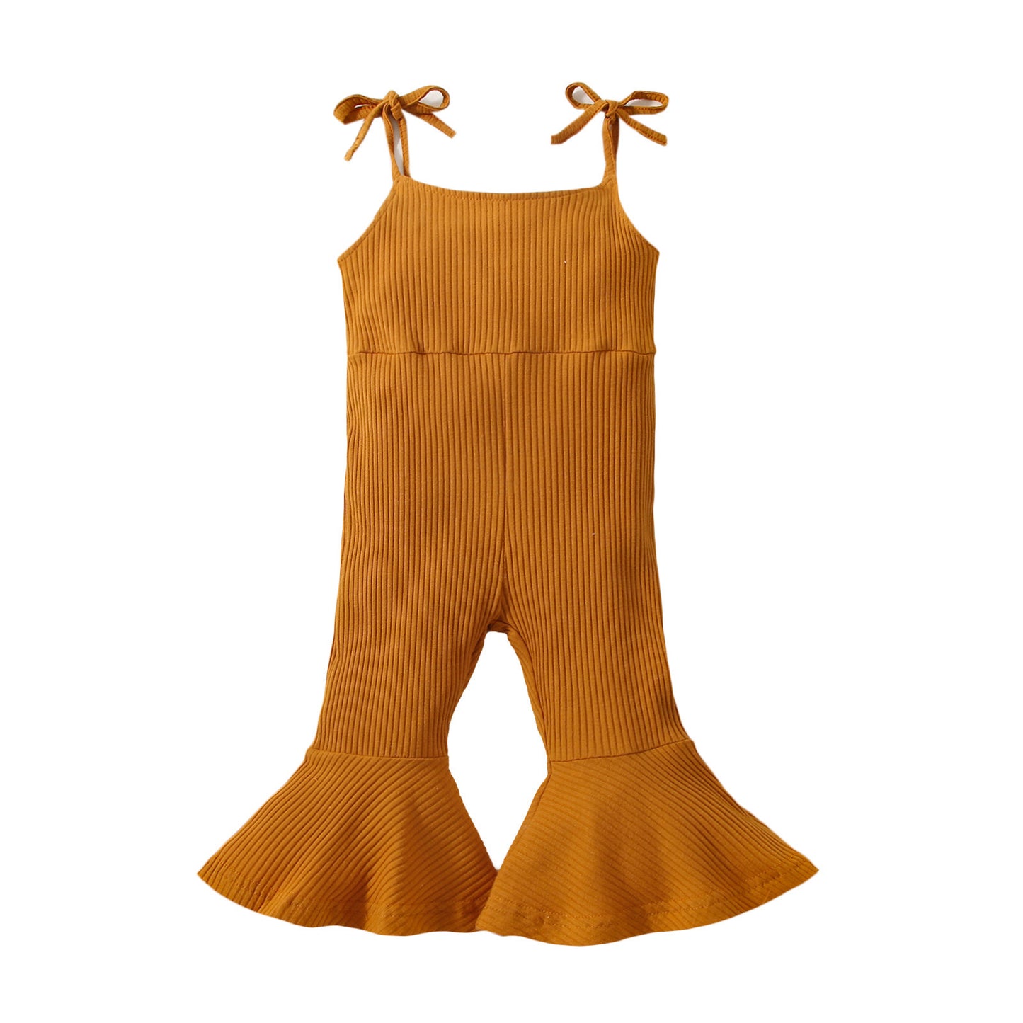 Summer Girls'  One-piece Bell-bottom Pants