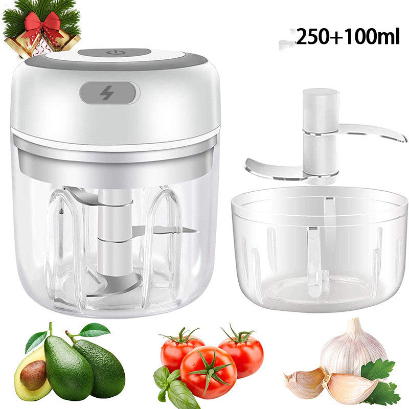 Mini Electric Garlic Chopper with USB Charging