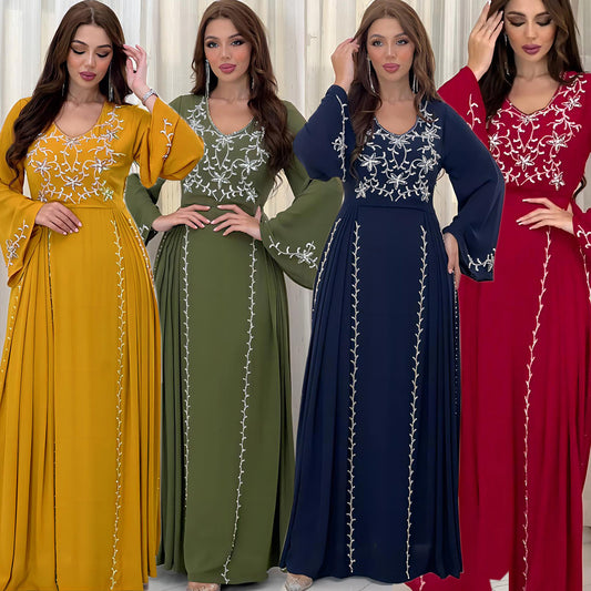 Elegant Party Applique Dress