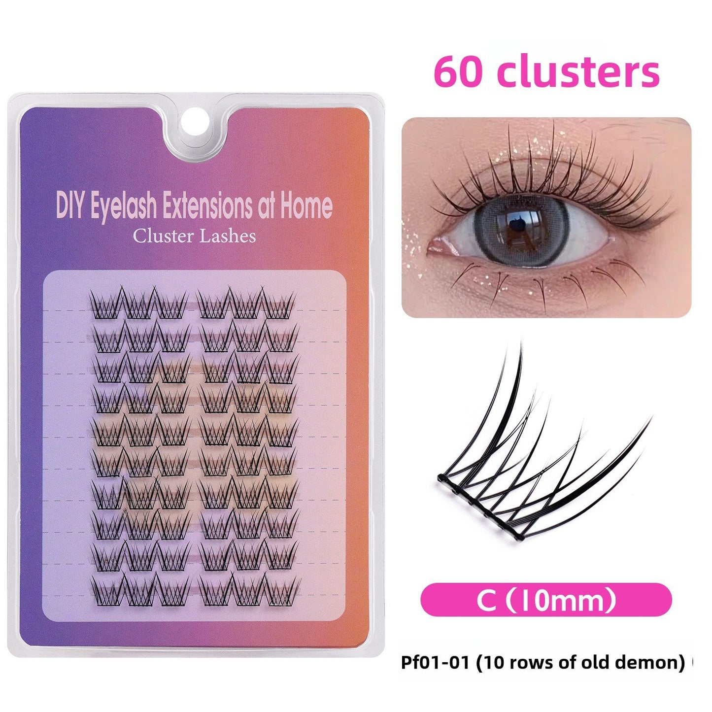Natural Black Stem  Eyelashes
