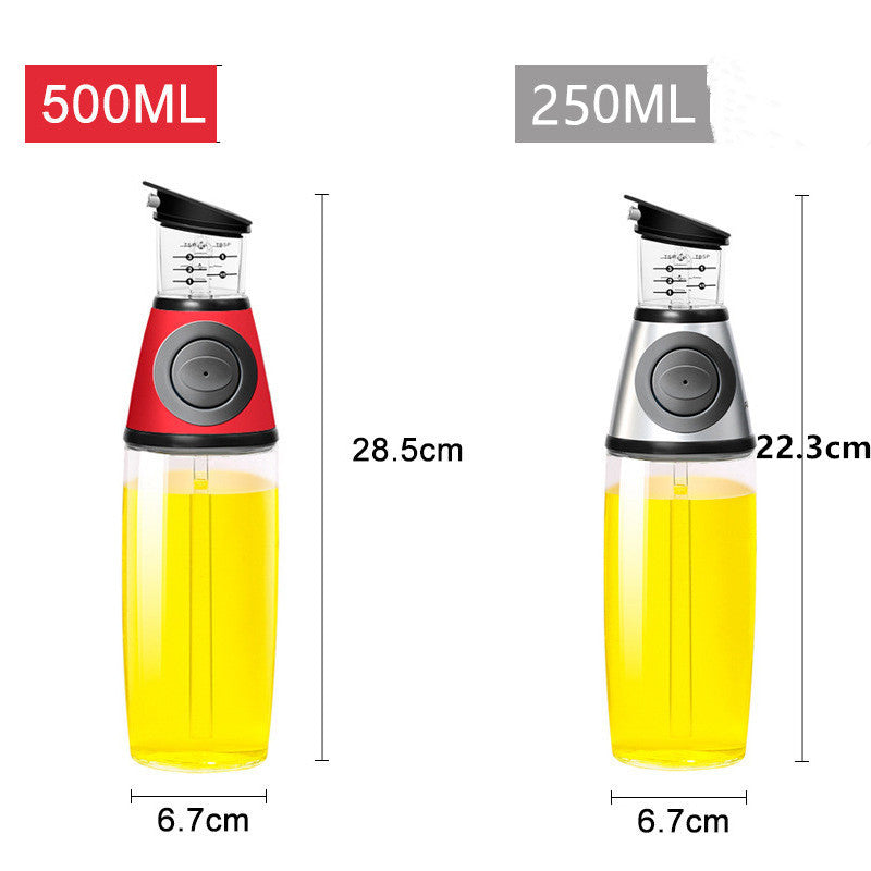 500ml Measurable Glass Bottle, Oil Bottle ,Soy Bottle Kitchenware