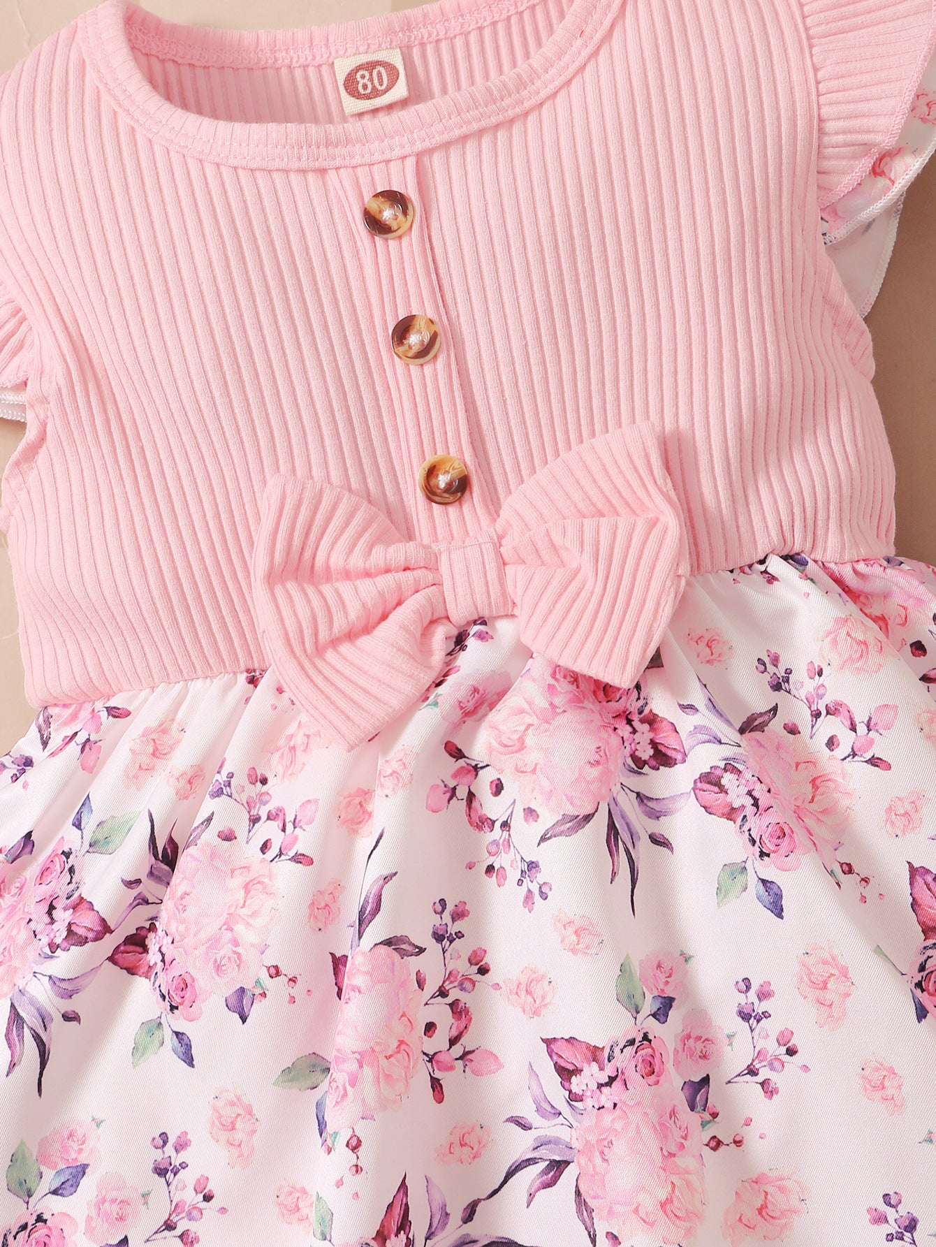 Ins Baby Spring And Autumn Style 2022 New Korean Version Of The Hot Style Female Baby Sleeveless Flower Print Triangle Romper