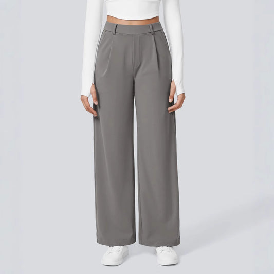Outdoor Sports And Casual Pocket Pants Loose And Slim Straight Pants