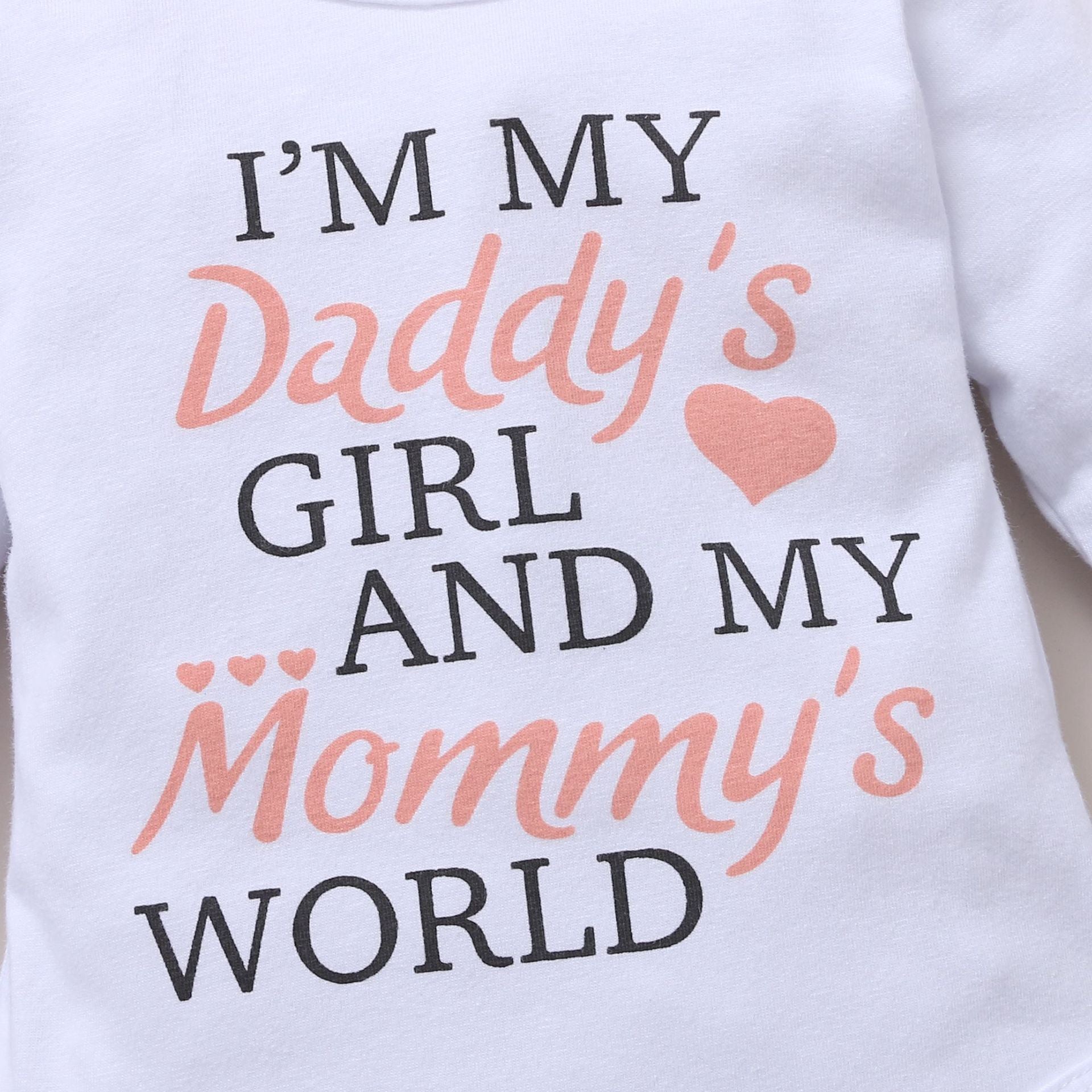 Girls&#039; Autumn And Winter Models 2020 New European And American Explosion Models Long-sleeved Letter Printing Top + Flower Trousers Four-piece Set