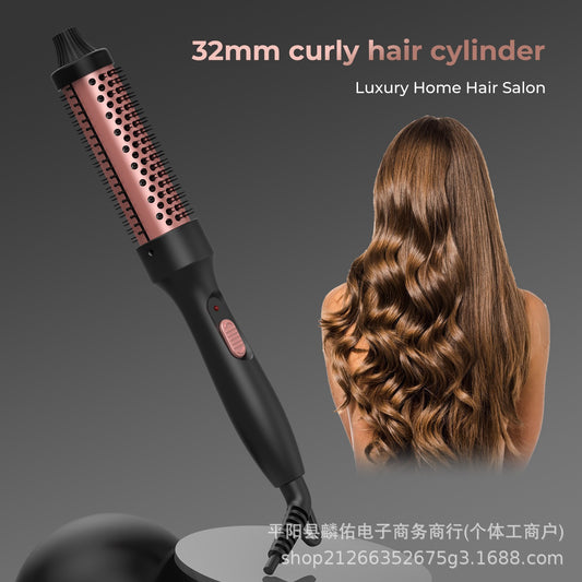 Curling Hair Comb Egg Curling Iron Hair Curling Iron Curling Iron Straight Roll Dual-purpose Large Roll Inner Buckle Bangs Do Not Hurt