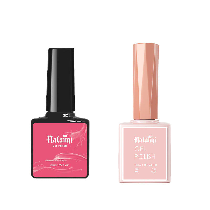18 Ml Bursting Disco Dynamic Broken Diamond Nail Polish Glue Magic Bright Powder Phototherapy Finger Nail Shop Set
