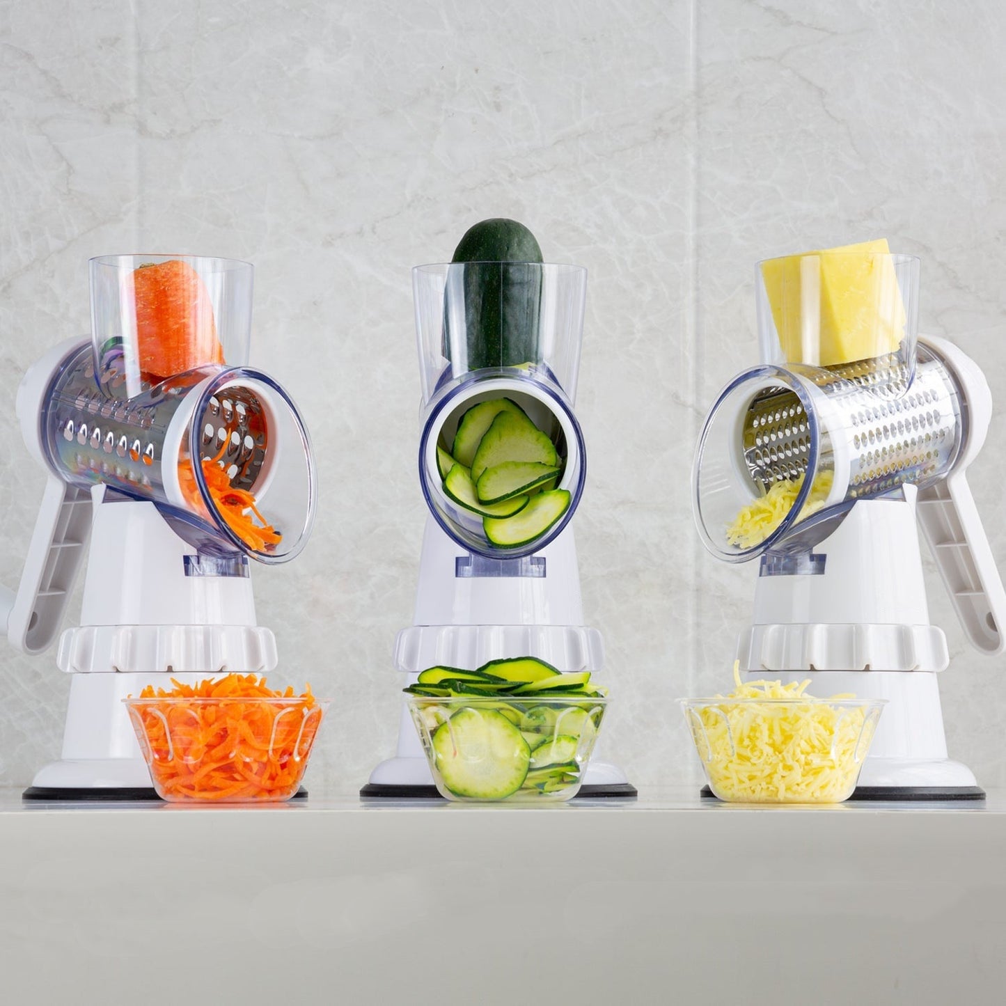 3 In 1 Vegetable Slicer Grater For Vegetable Cutter