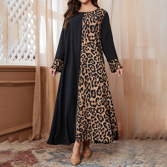 Womens Leopard Print Maxi Dresses