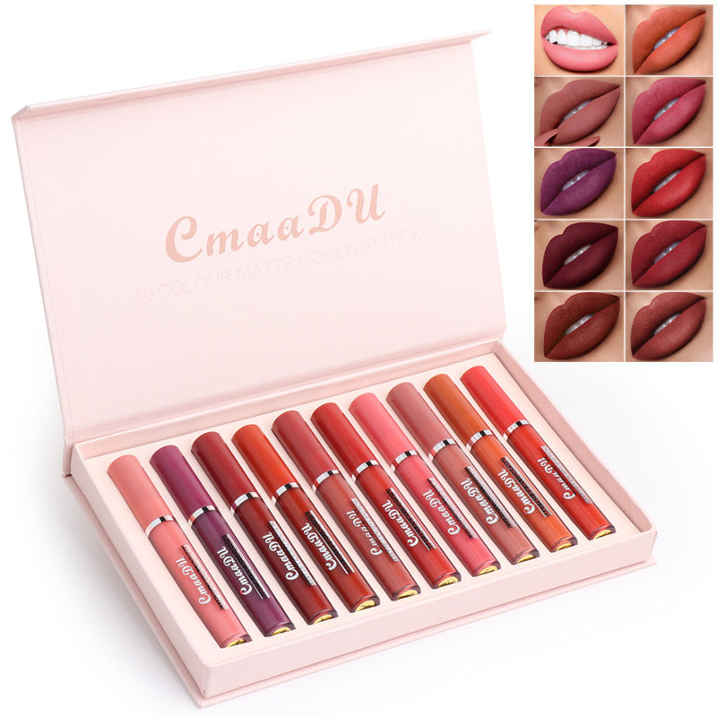 Women's  Non-stick Cup Waterproof Matte Lipstick