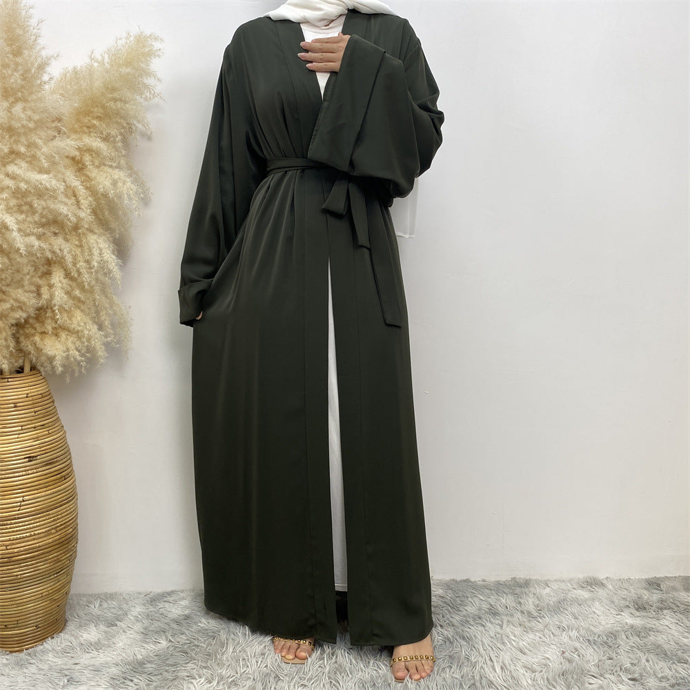 Cardigan dress with pockets