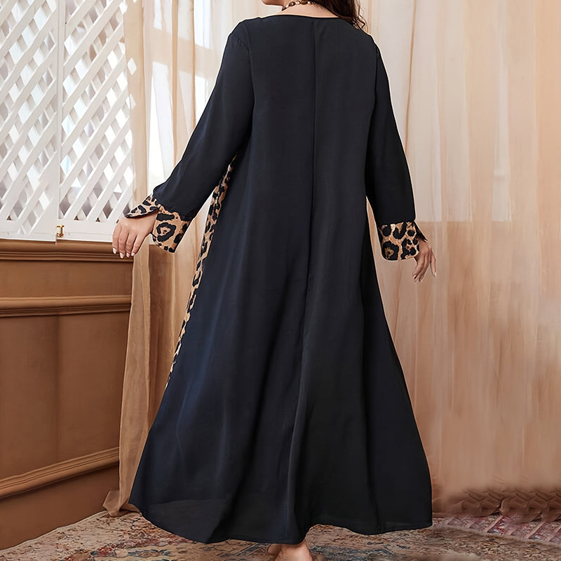 Womens Leopard Print Maxi Dresses