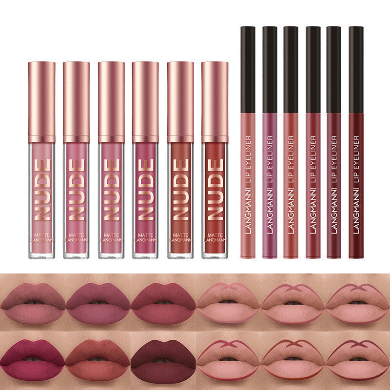 Lipstick Cosmetics Makeup Gift For Girls Lipstick Set